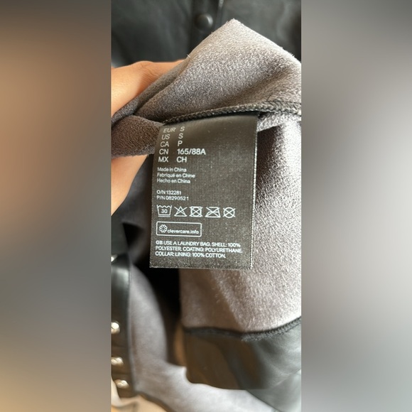 Almost New H&M Faux Leather Dress size s – Perfect Condition! - Picture 6 of 13